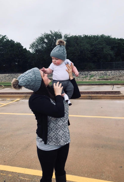 Mom and Me Beanie 2 Piece Matching Set