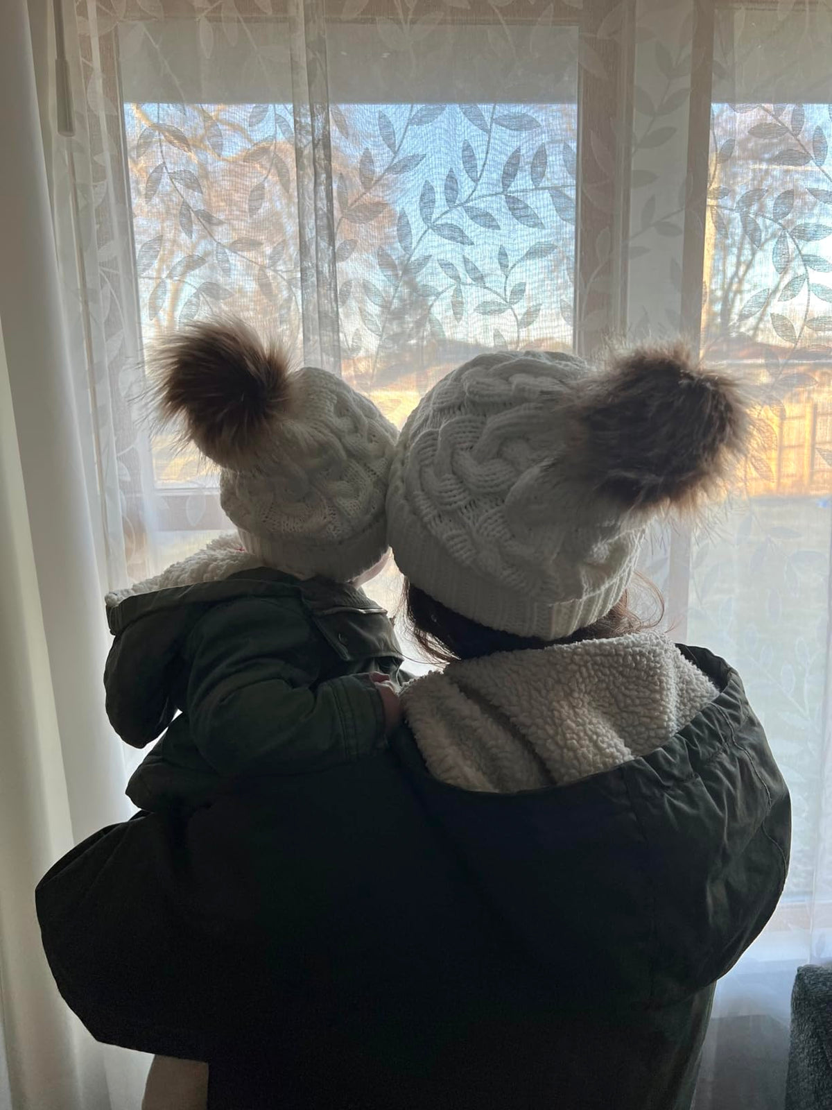 Mom and Me Beanie 2 Piece Matching Set