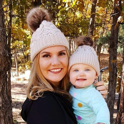 Mom and Me Beanie 2 Piece Matching Set